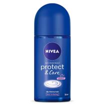 Nivea desodorante roll-on protect & care com 50ml - BEIERSDORF