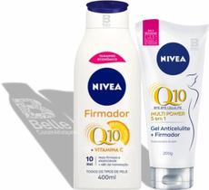 Nivea Firmador Vitamina C 400ml e Bye Bye Celulite Q10 200ml