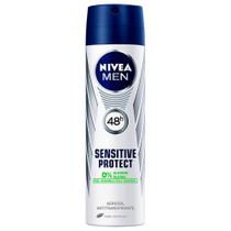 Nivea for men desodorante aerossol sensitive protect com 150ml - BEIERSDORF