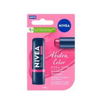 Nivea Hidratante Labial Hidra Color Rosa Pink - 4,8g