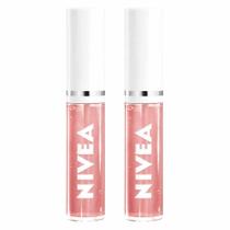 NIVEA Hidratante Labial Lip Oil Brilho Nutritivo Kit com 2 Unidades Rosé NIVEA Hidratante Labial Lip Oil Brilho Nutritivo Kit com 2 Unidades Rosé