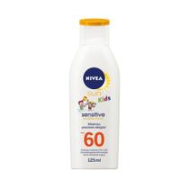 Nivea Kids Fps60 Protetor Solar Infantil Sensitive 125ml