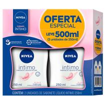 NIVEA Kit com 2 Unidades Sabonete Líquido Íntimo Suave 250ml