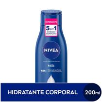 NIVEA Kit Loção Hidratante Milk Pele Seca a Extrasseca 200ml + Sabonete Líquido Creme Care 250ml