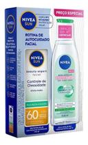 NIVEA Kit Sun Facial Beauty Expert Controle da Oleosidade FPS 60 50ml + Água Micelar Efeito Matte 200ml NIVEA Kit Sun Facial Beauty Expert Controle da Oleosidade FPS 60 50ml + Água Micelar Efeito Matte 200ml