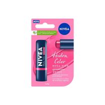 Nivea Lip Care Hidratante Labial Rosa Pink 4,8G