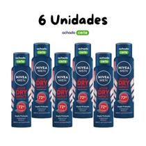 Nivea Men Active Dry Impact Dupla Proteção 72h 150ml - 6und