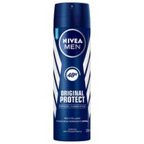 Nivea men desodorante aerossol original protect com 150ml