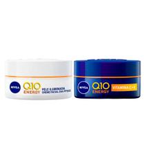 Nívea Q10 Energy Kit Creme Antissinais Dia FPS15 + Creme Antissinais Noturno Nívea Q10 Energy Kit Creme Antissinais Dia FPS15 + Creme Antissinais Noturno