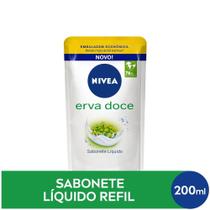 NIVEA Sabonete Líquido Refil 200ml Erva Doce