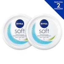 NIVEA Soft 98g - 2 unidades