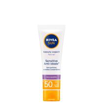 Nivea Sun Protetor Facial Beauty Expert Sensitive Fps 50 50g