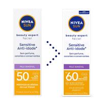 NIVEA SUN Protetor Solar Facial Beauty Expert Sensitive FPS 60