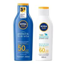 Nivea Sun Protetor Solar Fps50 200ml/fps60 Babies&kids 100ml