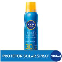 NIVEA SUN Protetor Solar Spray Protect & Toque Seco FPS 30 200ml
