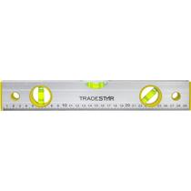Nivel 12'' 3 Bolhas Alumínio Tradestar