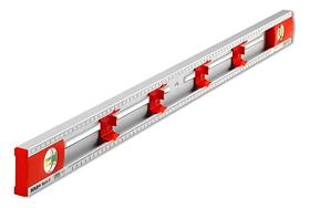 Nível 2 Bolhas Gabarito de Furação em Alumínio Especial MarkIt 80 Cm Sola Nível 2 Bolhas Gabarito de Furação em Alumínio Especial MarkIt 80 Cm Sola