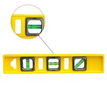 Nível 3 Bolhas E Régua 12pol. 30 Cm Plástico Profissional