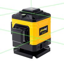 Nivel A Laser 12 Linhas Autonivelante Recarregável2 Baterias 3000mAh Controle Bolsa