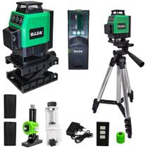 Nível A Laser 16 Linhas 2 Baterias Com Receptor De Linha A Laser, Tripé De Até 1 Metro, Suporte De Parede Magnético, Base Elevatória