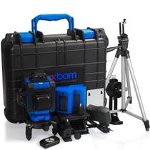 Nivel A Laser 16 Linhas Tripé Verde 360 Autonivelador 3D Com 2 Baterias Profissional