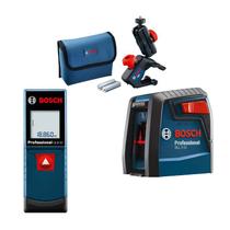 Nível a Laser 2 Linhas 12 Metros GLL 2-12 + Trena a Laser 20 Metros GLM-20 BOSCH