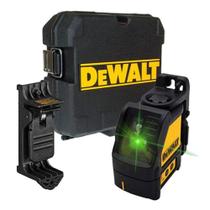 Nível a Laser 2 Linhas 15 Metros com Suporte Verde DW088CG-LA DEWALT