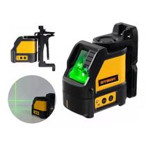 Nível A Laser 2 Linhas 50m Auto Nivelamento Profissional Luz Cruz Verde Nivelador Multifuncional
