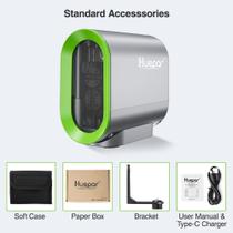 Nível a Laser 2 Linhas Verde Y011G Huepar Bateria Auto Nivelamento Separa as Linhas