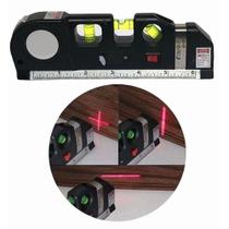 Nível a Laser 3 Linhas Cruz com Trena Régua Nivelador Profissional Alcance 8m GXM Nível a Laser 3 Linhas Cruz com Trena Régua Nivelador Profissional Alcance 8m GXM