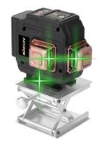 Nível A Laser 3d 12 Linhas Verde Digital C/ Controle Remoto