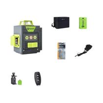 Nível a Laser 3D De 12 Linhas Pracmanu Mini Autonivelante Horizontal Vertical Feixe Verde