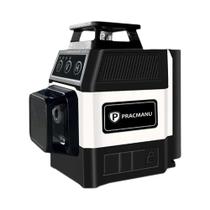 Nível a Laser 3D Pracmanu - 12 Linhas Verdes, Auto Nivelante, Horizontal e Vertical Nível a Laser 3D Pracmanu - 12 Linhas Verdes, Auto Nivelante, Horizontal e Vertical