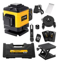 Nível a Laser 3D Profissional 12 Linhas com Controle Nível a Laser 3D Profissional 12 Linhas com Controle