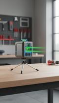 Nível A Laser 3D Profissional Verde Com Tripé Nível A Laser 3D Profissional Verde Com Tripé