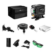 Nível a Laser 505nm 20m Precisão 1mm / 7m Deko