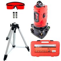 Nível a Laser Auto Nivelamento 10 Metros com Tripé e Maleta - MTX