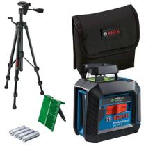 Nível à Laser Bosch de linhas Verdes GLL220G 360 Com Tripé