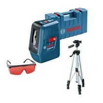 Nível A Laser De 3 Linhas Bosch Gll3 + Acessórios Nível A Laser De 3 Linhas Bosch Gll3 + Acessórios