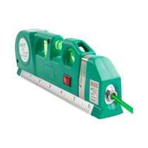 Nível a Laser De 8 Pés, Ferramenta Multifuncional Com Fita Métrica, Fácil De Usar Para Casa
