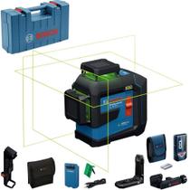 Nível a Laser de Linhas Verdes 160M 360 GLL 8033 G com Receptor LR7 e Maleta BOSCH Nível a Laser de Linhas Verdes 160M 360 GLL 8033 G com Receptor LR7 e Maleta BOSCH
