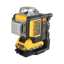 Nível a Laser DEWALT DW089LG Para Uso Externo, 12 Linhas, 3 Lados, Linhas Verticais De 360 Graus Com