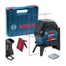 Nivel a laser gcl 2-15 luz vermelha c/ 3 pilhas aa pince de plafond suporte maleta 15mts ref: 0601066e02000 -bosch