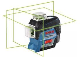 Nivel a laser gll 3-80cg (c/ receptor - s/ tripe) laser verde bosch