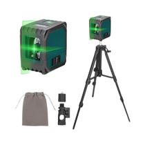 Nível a Laser HILDA Mini De 2 Linhas Com Feixe Verde, Carregamento USB, Autonivelante, Linhas