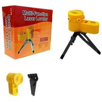 Nível a laser multifuncional 5 em 1 com tripé 360 de rotação, visão noturna, precisão 0,5mm/m