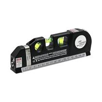 Nível a Laser Multifuncional Com Fita Métrica De 8FT E Réguas Métricas, Ferramenta De Laser De Linha