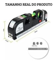 Nível A Laser Pro 4Em1 Trena Nível Bolha Régua Profissional