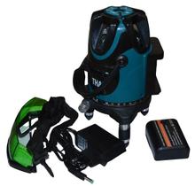 Nível A Laser Thaf C/ 5 Linhas Luz Verde 360 Modelo Tf-g5