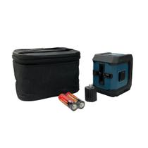 Nível A Laser Verde 2 Linhas Esquadro Com Suporte Nível A Laser Verde 2 Linhas Esquadro Com Suporte